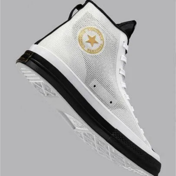 Converse All Star Chuck 70 Hi White & Black Mesh Mens Sz / 170419C - Picture 3 of 12